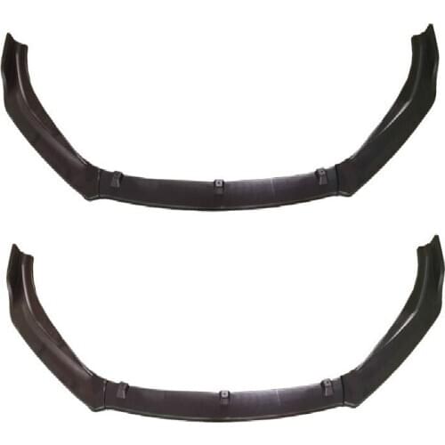 Front Bumper Spoiler Protector Plate Lip Body Kit Surface Decorative Strip Chin Shovel For 2014-2019 Volkswagen Golf 7