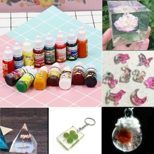 High Concentration UV Resin Liquid Pearl Color Dye Pigment Epoxy for DIY Jewelry Making Crafts AIC88