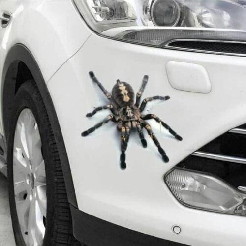 3D Car Sticker Animals Bumper Spider Gecko Scorpions For Nissan Teana X-Trail Qashqai Livina Tiida Sunny March Murano Geniss