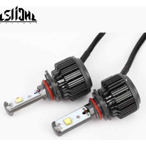LSlight HB3 9005 LED Headlight Bulbs 6000K White H4 9004 H1 H3 H7 9006 HB4 880 Car Front Running Head Light XHP70 Auto Fog Lamp