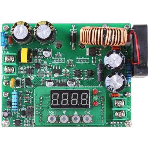 DC Reduced Voltage Converter Board Digital Power Supply Module DC10V~75V to 0~60V 12A 720W