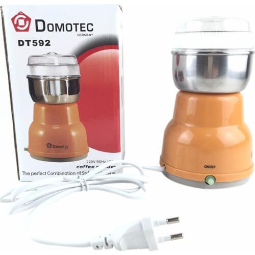 Electric Stainless Steel Coffee Bean Grinder Home Milling Machine Kitchen 220V