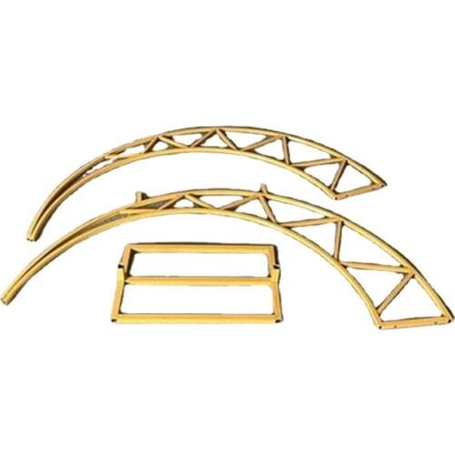 Wrought Iron Shelf Decorations Arrangement Field W Moon a Arch E Door Background Flower Stand Yard Rural Wedding Celebration