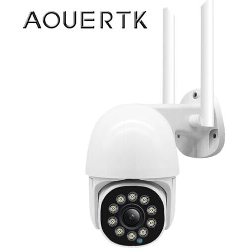 AOUERTK PTZ IP65 WIFI Dome Camera 1080P AI Auto-Tracking Courtyard Monitoring CCTV Surveillance IP Security Camera