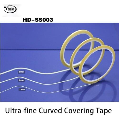 Gundam Military Model Tool Model Masking Tape Special For Spraying Turning Curving Ultra-fine Type 1/2/3 MM 1/48 1/35 1/72