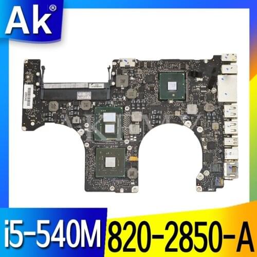 Motherboard for Macbook Pro 15" A1286 MC373CH 2010 Laptop Logic Board i5 520M i5 540M 820-2850-A