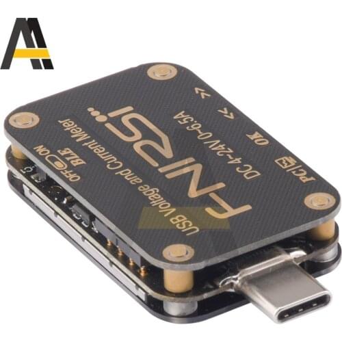 Type-C PD Trigger FNIRSI-C1 USB-C Voltmeter Ammeter Fast Charging Protocol Multifunction Meter Power Bank tester With PC Softwar