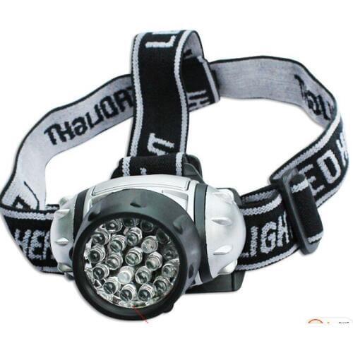 Hunting lantern Led Flashlight Torch 21 LED Waterproof Shockproof Rechargeable Headlamp Outdoor Cycling Floodlight Bicycle light