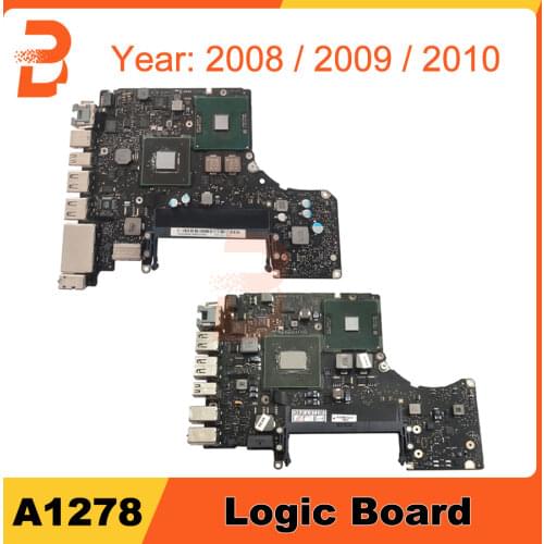 Fits for A1278 laptop Motherboard For MacBook Pro 13" A1278 Logic Board 820-2327-A 820-2530-A 820-2879-B 2008 2009 2010 Year
