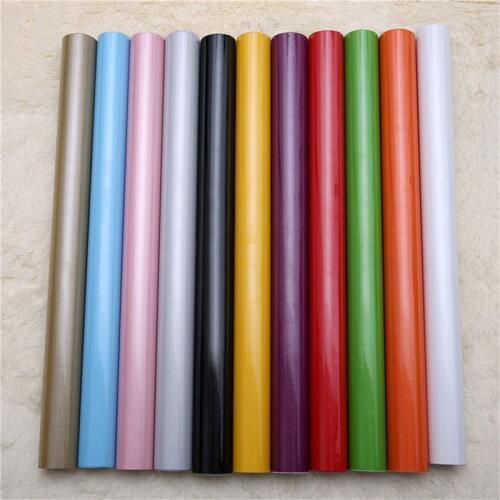 3/5/10M home decor pink paint waterproof vinyl decorative film self adhesive wallpaper roll for kitchen furniture stickers