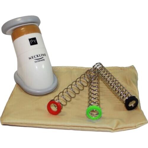 Portable Neckline Slimmer Chin Massager Neckline Exerciser Thin Jaw Reduce Double Chin With Carrying Bag Unisex