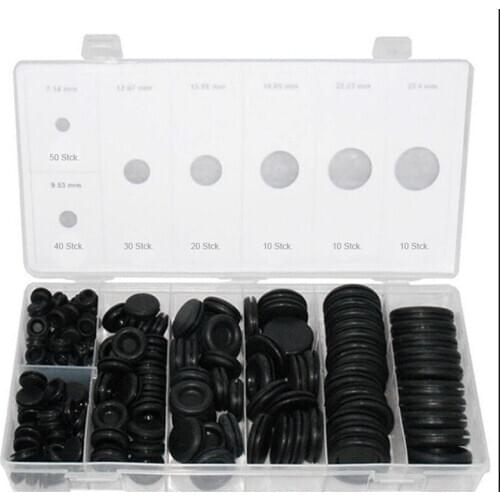 170 Pcs Extensive Rubber Stoppers Body Plugs Stoppers New can CSV