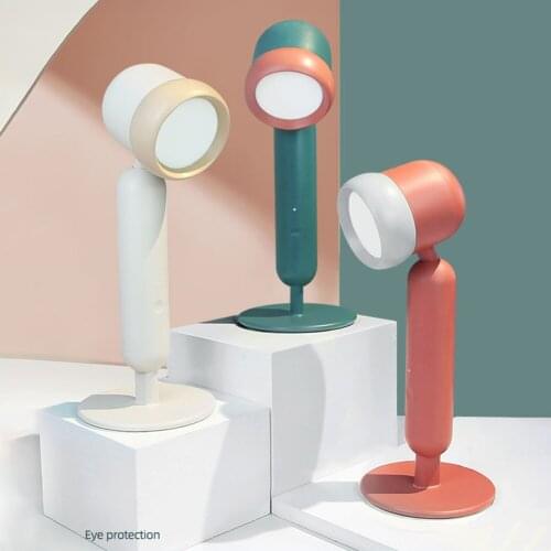 LED Simple Desk Lamp Kids Eye Protection Adjustable Touch Sensor Reading Study Table Lamp Bedroom Home Dormitory Office Decor