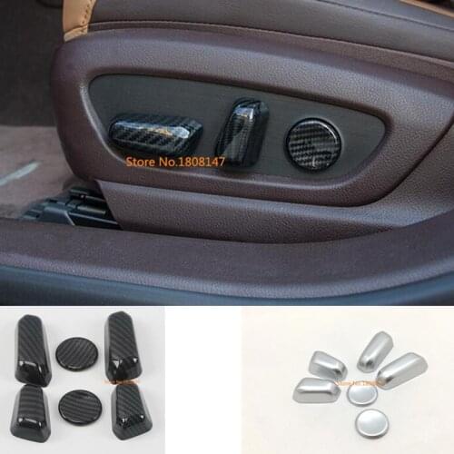 Car Inner Seat Adjustment Knob Button Switch Frame Lamp Trim Hoods For Lexus ES ES200 ES250 ES300 ES350 2018 2019 2020 2021