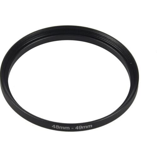 48mm to 49mm Camera Filter Lens 48mm-49mm Step Up Ring Adapter