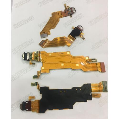 USB Charging Port Flex Cable Connector For Sony Xperia XZ2 H8266 H8216 H8296 H8276 702SO Module Board Dock XZ3 H9436 H8416 H9493