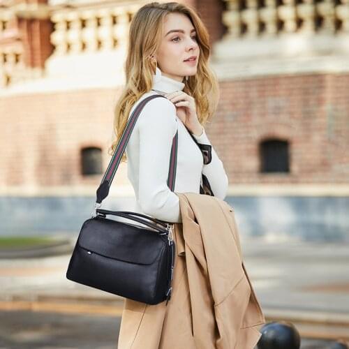High Quality Cow Leather Tote Pillow Small Bag Lady Genuine Leather Women Handbags Women Shoulder Bags For Women Messenger Bags