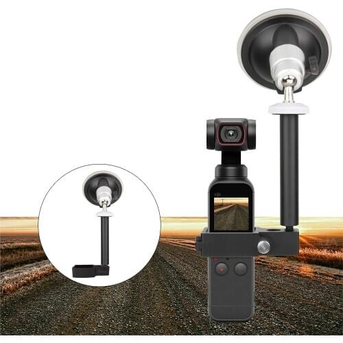 Cup Car Mount Bracket for POCKET 2 Camera Stabilizer Handheld Gimbal Vehicle Mounting Window Suction Adapter Converter Accessory