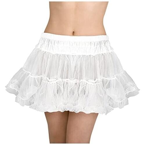 White Tutu Underskrit Petticoat Skirt Petticoats For Women
