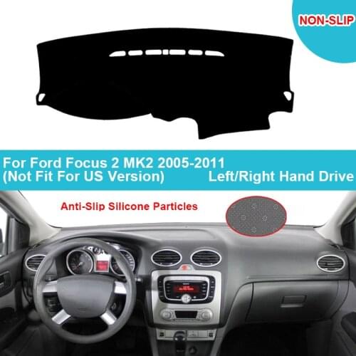 Car Auto Dashboard Cover For Ford Focus 2 MK2 2005-2011 Flannel Suede Polyester Dashmat Carpet Rug Avoid Light Refracion