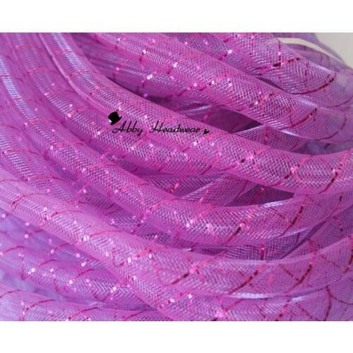 PURPLE WITH PURPLE THREAD TUBULAR CRIN CYBERLOX 60YARD 16mm FREE SHIPPING