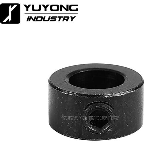 100pcs/lot Smooth black lock collar with 8mm bore for T8 lead screw