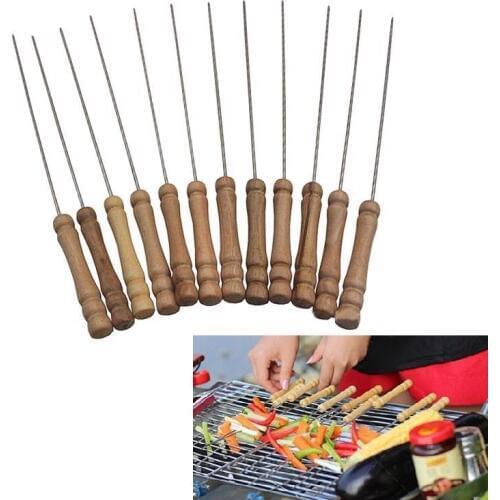 Barbecue Needle Stainless Steel Skewers Cooking Tools Picnic Camping Accessory
