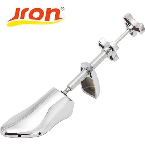 Jron 1 Piece Shoe Stretcher Shoes Tree Shaper Rack,Adjustable Aluminum Vintage Metal Hammered Shoe Shapes Expander Stretcher