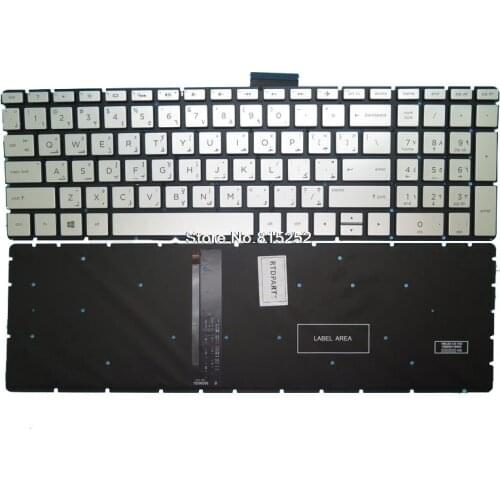 Laptop backlit Keyboard For HP 17-AK000 17-AK001DS 17-AK009DS 17-AK011DS 17-AK012DS 17-AK015DS 17-AK096CL Arabia AR 919794-171