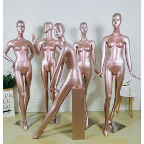 Best Quality New Color Fiberglass Female Mannequin Full Body Women Model On Promotion