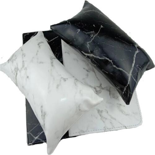 Manicure tools 2Pcs/lot nail pillow hand pillow Leather hand pillow Soft Hand Cushion Pillow And Pad Rest (2pcs in one)