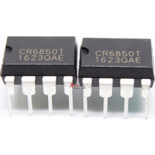 New and origianl Switching power supply chip 10PCS CR6850 CR6850T DIP-8