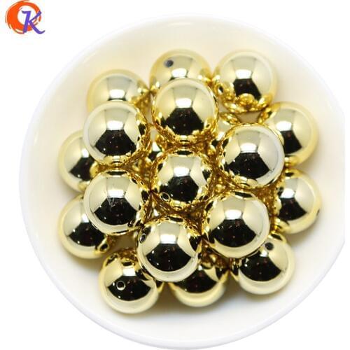 Cordial Design 20MM 100pcs/Lot Chunky Bubblegum Acrylic Solid Beads Printed Shinny UV ,Colorful Beads For Jewelry CDWB-517220