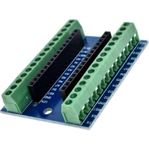 Standard Terminal Adapter Board For Arduino Nano 3.0 V3.0 AVR ATMEGA328P ATMEGA328P-AU Module Expansion Shiled Module Practical