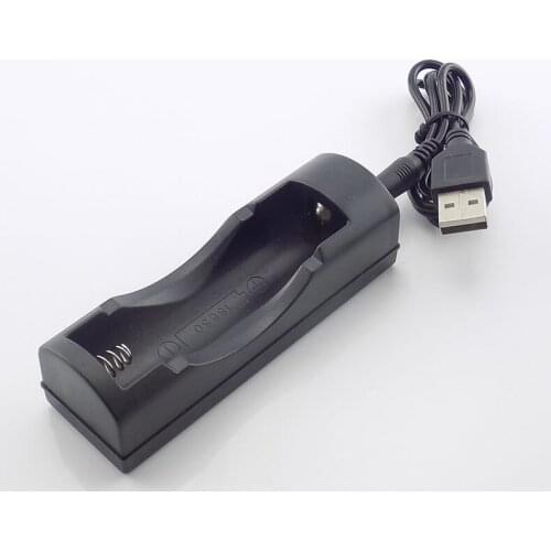 USB Power charging port Cable with 18650 battery Charger DC 5v 3.5mm wire adapter plug for flash light lampcharger torch