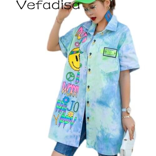 Блузки с коротким рукавом Vefadisa China At AliExpress