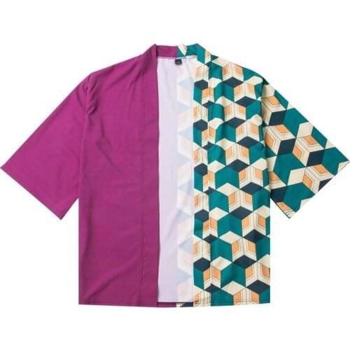 Japan Harajuku style windbreaker kimono yukata summer casual fashion streetwear women/men Cosplay