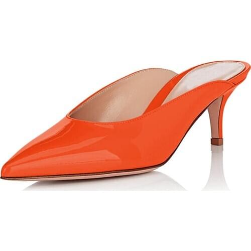 LOVIRS Womens Slingbacks Pumps Pointed Toe Thin Heel Pumps 6.5cm Evening Dress Shoes Low Heel Stiletto Heel Shoes US 5-15