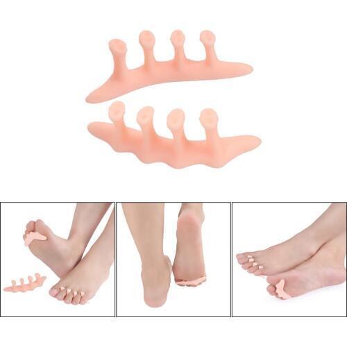 1 Pair Toe Separator Orthopedic Bunion Corrector Pain Relief Hallux Valgus