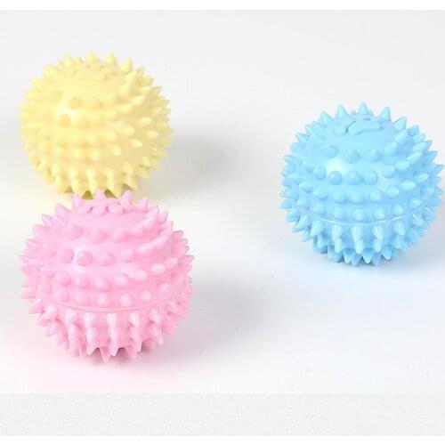 1 Pc Pet Dog TPR Bite Resistant Molar Toy Teeth Cleaning Thorn Ball Interactive Pet Supplies