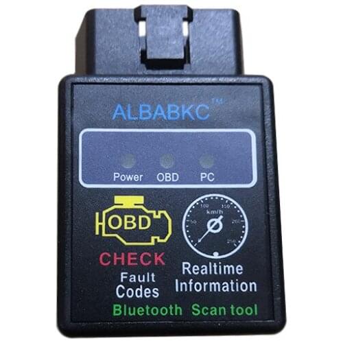 2019 Super MINI ELM327 V2.1 HH OBD Bluetooth OBD2 Diagnostic Interface ALBABKC OBD2 Check Data Tool