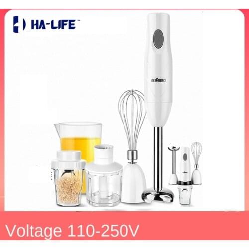HA-Life 5 in 1 Household Whisk Small Hand-held Electric Blender Baby Food Machine Arrange Good Baby See Meat Grinder
