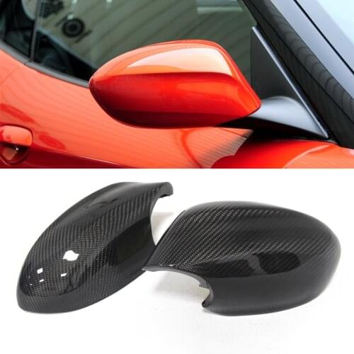 Real Carbon Fiber Rear View Side Mirror Cover For BMW Z Series Z4 E89 2009-2016