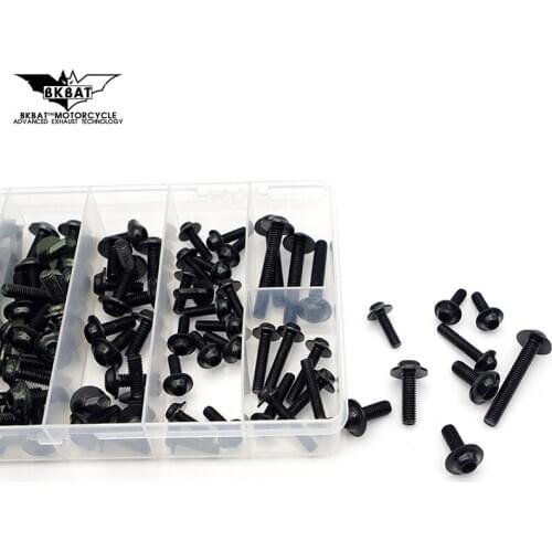 CNC Alloy Fairing Bolts Kit Bodywork Screws Nut For Motorcycle FOR Yamaha yfz 450 yzf r125 Honda cbr650r Kawasaki zr7