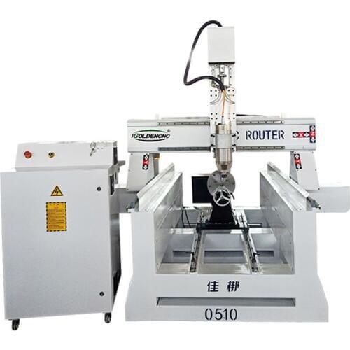 4 axis rotary wood carving cnc router cnc woodworking machine with rotary device