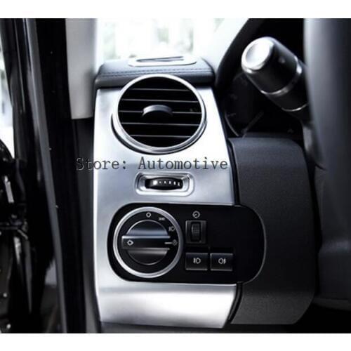 For Land Rover LR4 Discovery 4 Inner Dashboard Side Air Vent Panel Cover 2010-2015 2pcs