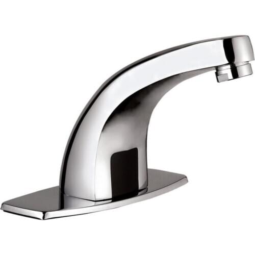 Brass Material Chrome Color Cold Water 2 Model of Power AC or DC of Automatic Sensor Faucet