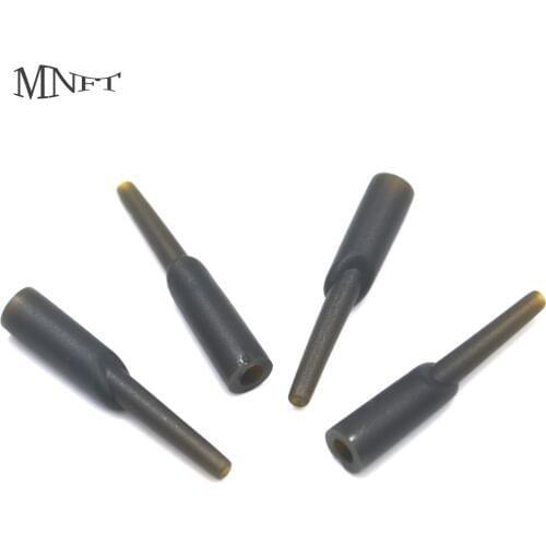 MNFT 200Pcs Run Rig Rubber Holder Tackle Carp Fishing Plastic Running Rigs Covert Lead Safe System
