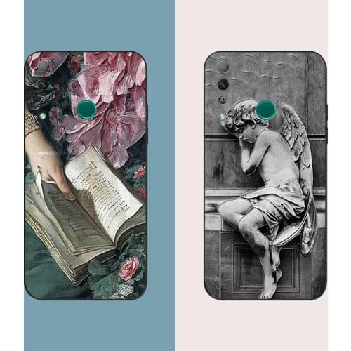 Fashion Sexy Body label Phone Case For Huawei Honor Play 3 3E 4T 4 Pro Fashion Back Cover For Huawei Honor 7C 7A Pro