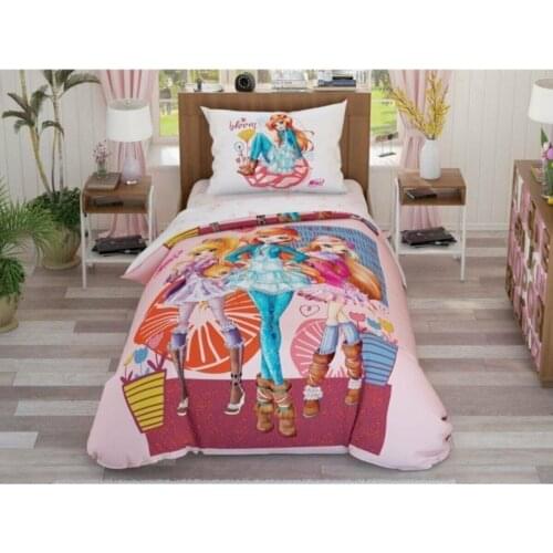Lisanlı Duvet cover set Winx Flowers